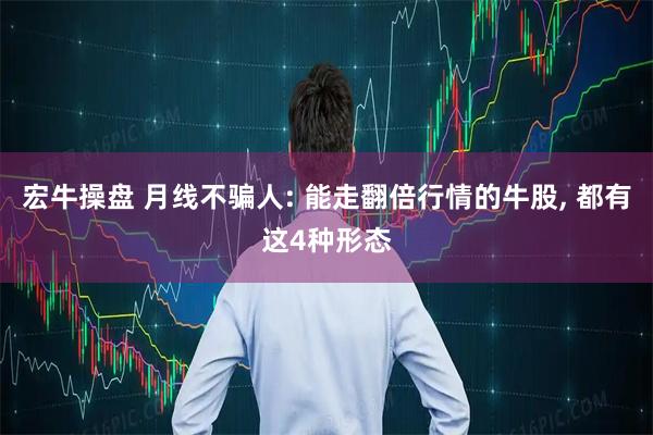 宏牛操盘 月线不骗人: 能走翻倍行情的牛股, 都有这4种形态
